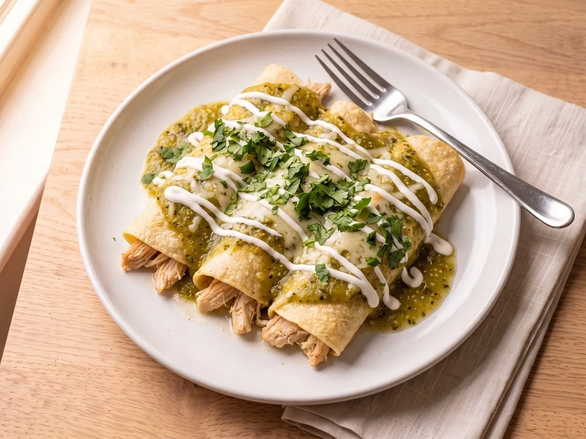 Chicken Enchiladas Verdes