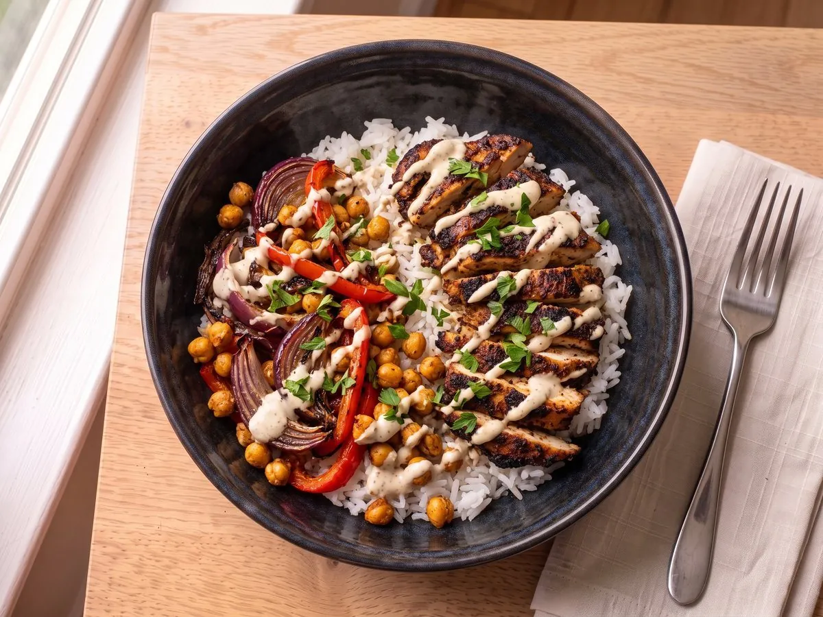 Chicken Shawarma Bowls