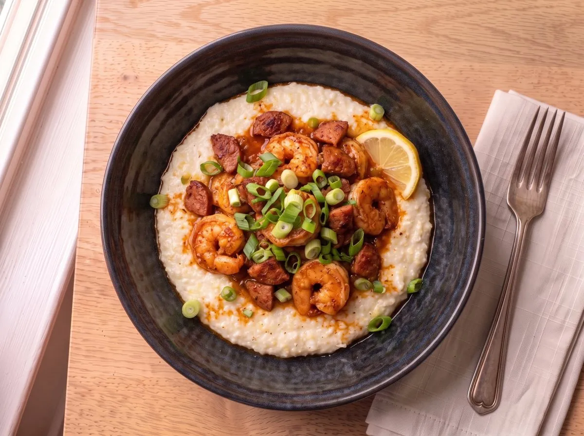 Cajun Shrimp and Grits